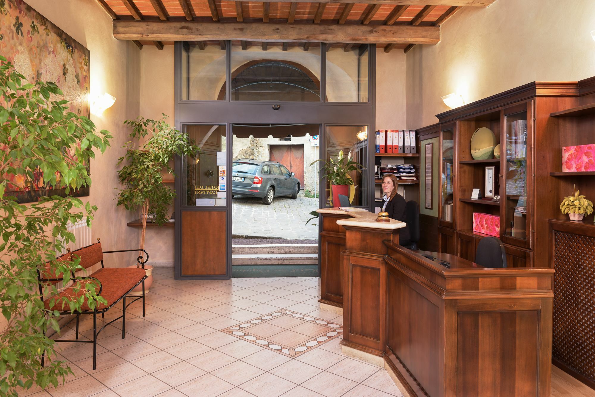 Hotel Dei Capitani Montalcino Esterno foto